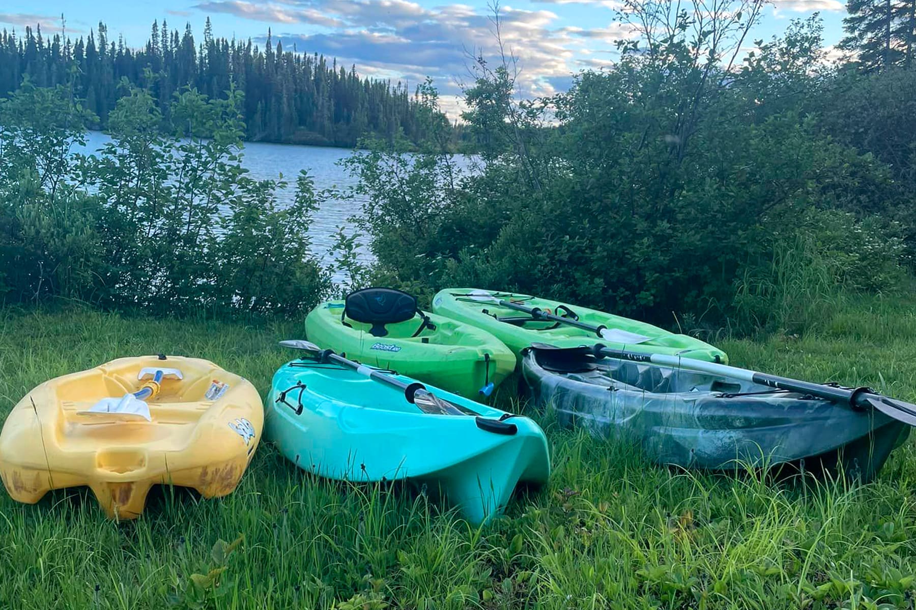 Location kayak Saguenay-Lac-Saint-Jean Lac Itomamo